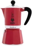 Bialetti Espressozubereiter Rainbow rot 6 Tassen 300 ml