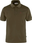 Fj&auml;llr&auml;ven Crowley Pique Herren Polohemd olive M - Herrenshirts, -hemden &