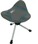 High Peak Tarifa Dreibein Campinghocker 33 x 33 x 45 cm dunkelgrau/blau
