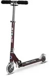 Micro Sprite LED klappbarer Aluminium Scooter mit LED-Rollen Autumn Rot