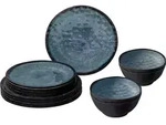 Brunner Midday Venetian Geschirr-Set 12-tlg. blue f&uuml;r 4 Personen