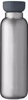 Mepal Ellipse Thermoflasche 500 ml Edelstahl geb&uuml;rstet - Trinkflaschen silber