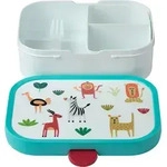 Mepal Campus Brotdose mit Bento Einsatz 750 ml animal friends