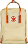 Fj&auml;llr&auml;ven Kanken Rainbow Rucksack 16 Volumen Light Oak-Rainbow Pattern -