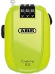 Abus Combiflex Stopover 65 Roll-Back Kabelschloss neon