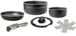Brunner Pirate Spacemaster Mini Topfset Aluminium inkl. Tragetasche 6-teilig