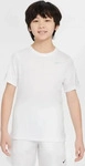 Nike DD3055-100, Nike Dri-Fit T-Shirt Jungen-wei&szlig;, Gr&ouml;&szlig;e S male