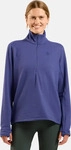 Odlo 316011-21119, Odlo Essential Thermal Midlayer 1/2 Zip Laufshirt Damen - blau,