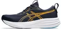 ASICS 1011C153-400, ASICS Gel-Pulse 17 Neutralschuh Herren-dunkelblau, gelb, Gr&ouml;&szlig;e