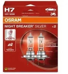 Gl&uuml;hlampe, Fern-/Tagfahrleuchte NIGHT BREAKER&reg; SILVER ams-OSRAM 64210NBS-2HB