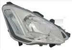 Hauptscheinwerfer TYC 20-14700-05-2, Links