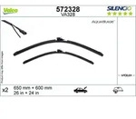 Wischblatt VALEO AquaBlade 572328, 650/600mm, Vorne, 2 St&uuml;ck