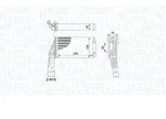 W&auml;rmetauscher, Innenraumheizung MAGNETI MARELLI 350218467000