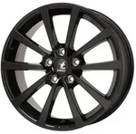 Alufelge 16 zoll ITWHEELS Alice 5x112 6,5J ET35, Farbe Schwarz Gl&auml;nzend