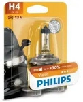 Gl&uuml;hlampe Halogen PHILIPS H4 Vision Moto 12V, 60/55W, 1 St&uuml;ck
