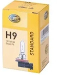 Gl&uuml;hlampe Halogen HELLA H9 Standard 12V, 65W, 1 St&uuml;ck