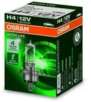 Gl&uuml;hlampe Halogen OSRAM H4 Ultra Life 12V, 60/55W, 1 St&uuml;ck