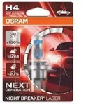 Gl&uuml;hlampe Halogen OSRAM H4 Night Breaker Laser 12V, 60/55W, 1 St&uuml;ck
