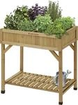 VegTrug Hochbeet f&uuml;r Kr&auml;uter natur 78 x 80 x 58 cm, 090VTKRHOBEET;1062