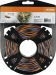 STIHL M&auml;hfaden "CF3 Pro" 3,0 mm/43 m, schwarz; orange; grau, 0000 930 4305