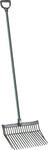 KERBL Dunggabel Breite 38 cm f&uuml;r Pferde, schwarz mit Stiel, 326055