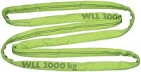 KERBL Rundschlinge L&auml;nge 3,0 m, Zugkraft direkt 2,0 t, gr&uuml;n, doppelt...
