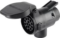 Herth + Buss Anh&auml;nger-Adapter 12 V Stecker 13-polig; Steckdose 7-polig, L&auml;nge...