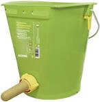 KERBL K&auml;lbertr&auml;nkeeimer 8 l rund mit Hygiene-Ventil und Sauger, Kunststoff