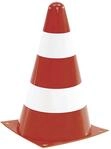Rolly Toys&reg; Pylon orange; wei&szlig;, 4 St., 40 949 5