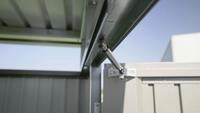 Biohort Ger&auml;tehaus HighLine H5 275 x 315 cm silber; metallic Standardt&uuml;r