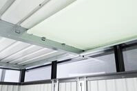 Biohort Ger&auml;tehaus HighLine H2 275 x 195 cm quarz-grau; metallic Doppelt&uuml;r