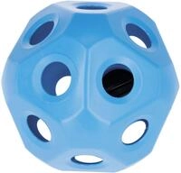 KERBL Futterball 400 mm blau, Fress&ouml;ffnungen 19 St./60 mm, f&uuml;r Rinder und...