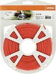 STIHL M&auml;hfaden rund + leise 2,7 mm/65 m, rot, 0000 930 2423