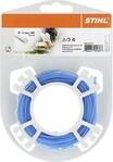 STIHL M&auml;hfaden rund + leise 1,6 mm/19 m, blau, 0000 930 2415