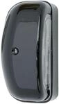 Hella&reg; Kennzeichenleuchte hinten links/rechts, C5W, schwarz, oval, 105 x 55 x 63 mm,