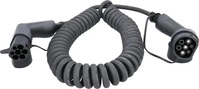 Efutoro 117.7350, Efutoro Spiralladekabel Typ 2 auf Typ 2 7,4 kW, 32 A, 230 V, Mode