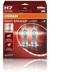 Osram H7 NIGHT BREAKER LASER Gl&uuml;hlampe - DuoBox [Hersteller-Nr. 64210NL-2HB]