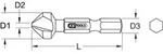 Ks Tools Kegelsenker [Hersteller-Nr. 336.0278]