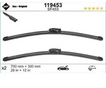 Swf Wischblatt [Hersteller-Nr. 119453] f&uuml;r Renault, Mitsubishi