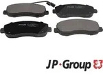 Jp Group Bremsbel&auml;ge inkl. VWK Vorne (Satz) [Hersteller-Nr. 1263607510] f&uuml;r Opel,