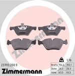 Zimmermann 23793.200.9, Zimmermann Bremsbelagsatz, Scheibenbremse...