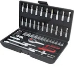 Ks Tools 1/4 Steckschl&uuml;ssel-Satz, 46-tlg [Hersteller-Nr. 911.0646]
