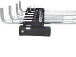 Ks Tools Innen6kant-Winkelstiftschl&uuml;ssel-Satz,10-tlg XL, Kugelkopf, Zoll