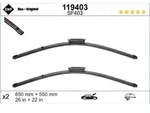 Swf Wischblatt [Hersteller-Nr. 119403] f&uuml;r Renault