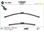 Swf Wischblatt [Hersteller-Nr. 119457] f&uuml;r Vauxhall, Peugeot, Citro&euml;n, Renault,
