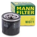 Mann-filter &Ouml;lfilter [Hersteller-Nr. W67/1] f&uuml;r Hyundai, Mazda (changan), Infiniti,