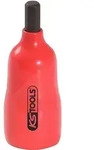 Ks Tools 1/4 Bit-Stecknuss, Schutzisolierung, f&uuml;r Innensechskant, 4mm