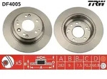 Trw Bremsscheibe Hinterachse Voll [Hersteller-Nr. DF4005] f&uuml;r Honda, Acura
