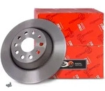Trw Bremsscheibe voll hinten [Hersteller-Nr. DF6504] f&uuml;r Seat, Skoda, VW, Audi