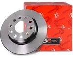 Trw Bremsscheibe voll hinten [Hersteller-Nr. DF7911] f&uuml;r Seat, VW, Skoda, Audi,